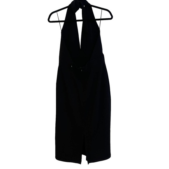 DRESS THE POPULATION Vanessa Halter Body-Con Midi Dress Size L NWOT - Picture 7 of 12